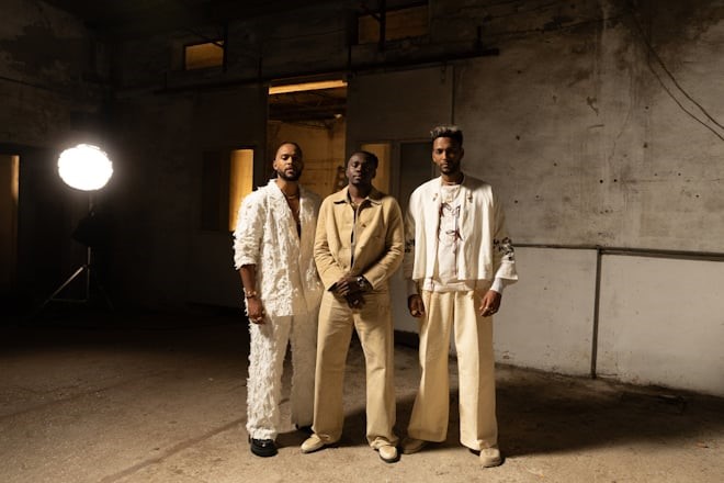 Calema e Anderson Mário, foto de lançamento do single "Elavoko"