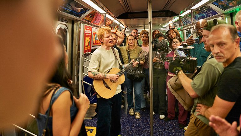 “One Shot”: Ed Sheeran protagoniza nova experiência musical filmada num só plano