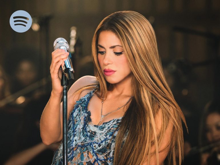 Shakira Spotify Anniversaries Pies Descalzos Fijación Oral