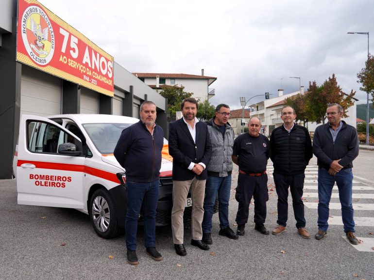 Bombeiros Voluntários de Oleiros nova viatura