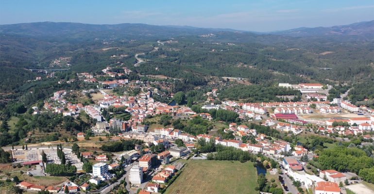 Sertã, vista aerea