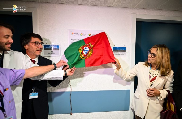 Visita da Ministra da Saúde ao Hospital Amato Lusitano