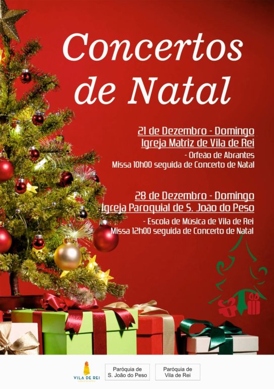 Concertos de Natal em Vila de Rei