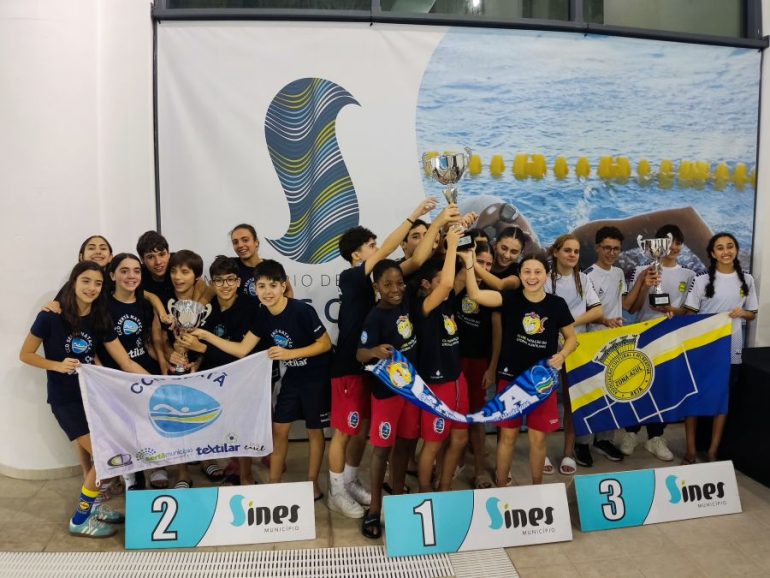 CCD da Sertã bi-campeã regional de natação infantil
