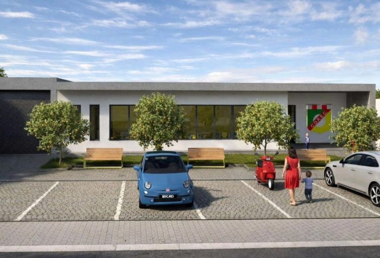 novo edifício Clube Escalos de Cima