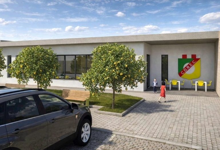 novo edifício Clube Escalos de Cima