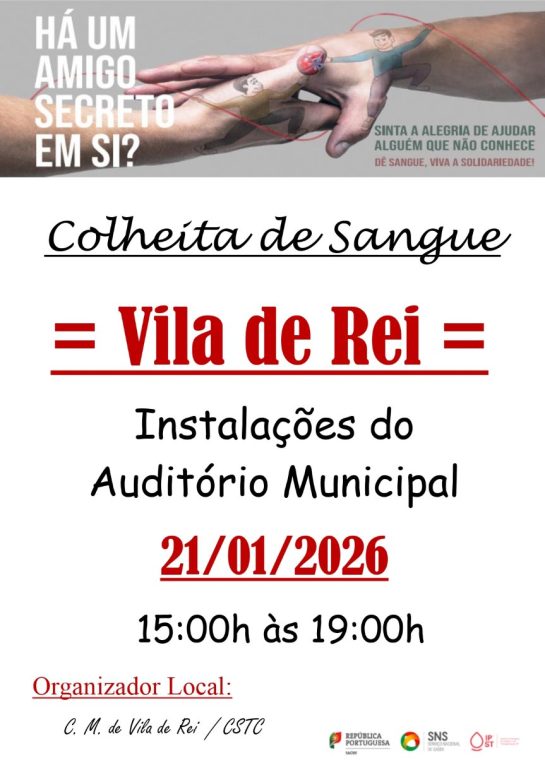Colheita de Sangue Vila de Rei