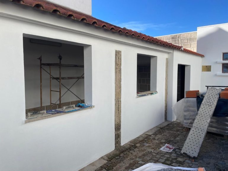 reabilitação antiga Escola Primária São Vicente da Beira