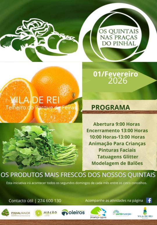Os Quintais nas Praças do Pinhal Vila de Rei