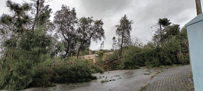 tempestade Kristin Vila de Rei