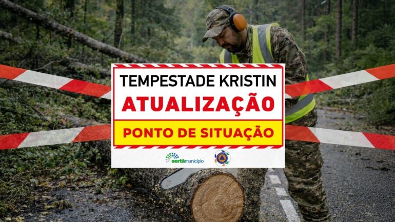 tempestade Kristin Sertã