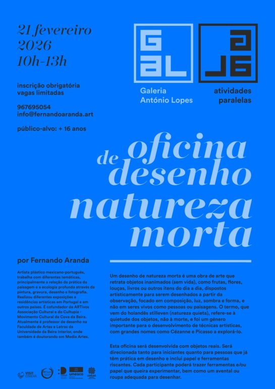 oficinas de artes na Covilhã