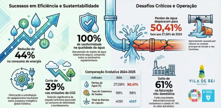 abastecimento de água Vila de Rei