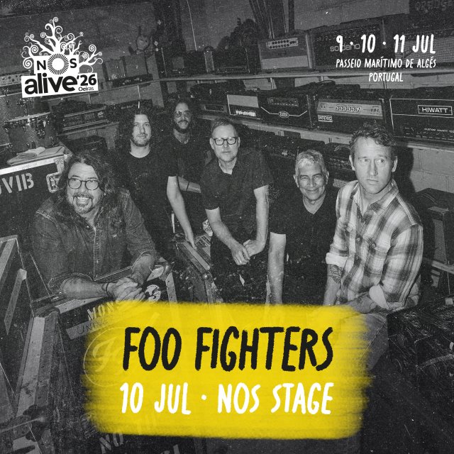 Foo Fighters NOS Alive 2026