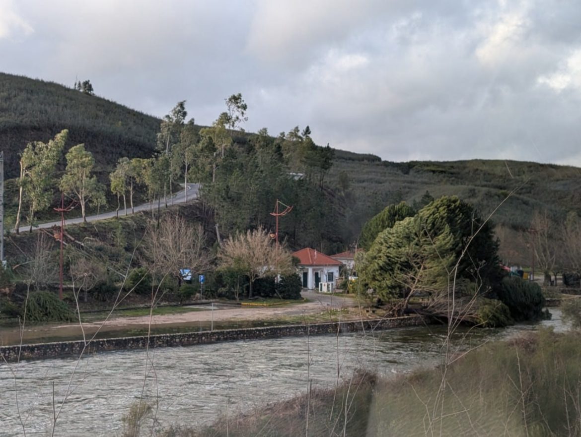 Tempestade Kristin em Vila de Rei