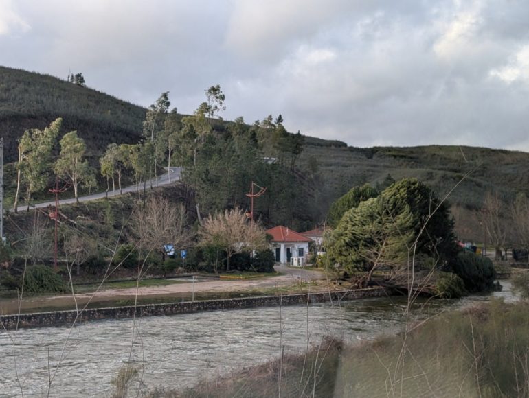 Tempestade Kristin em Vila de Rei