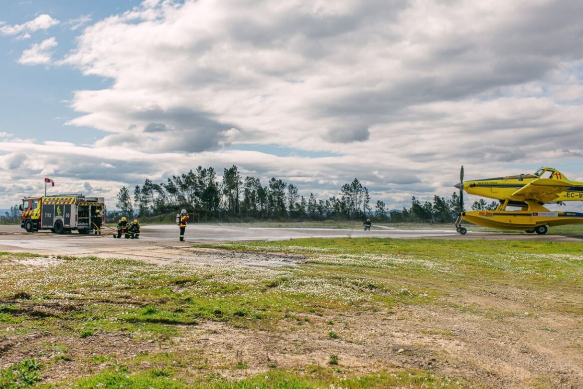 Aeródromo Proença-a-Nova exercício