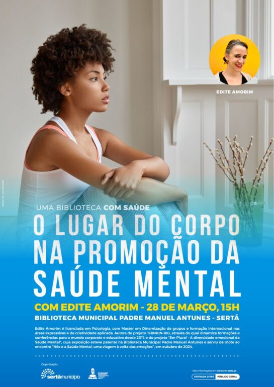 Biblioteca com Saúde Sertã saúde mental