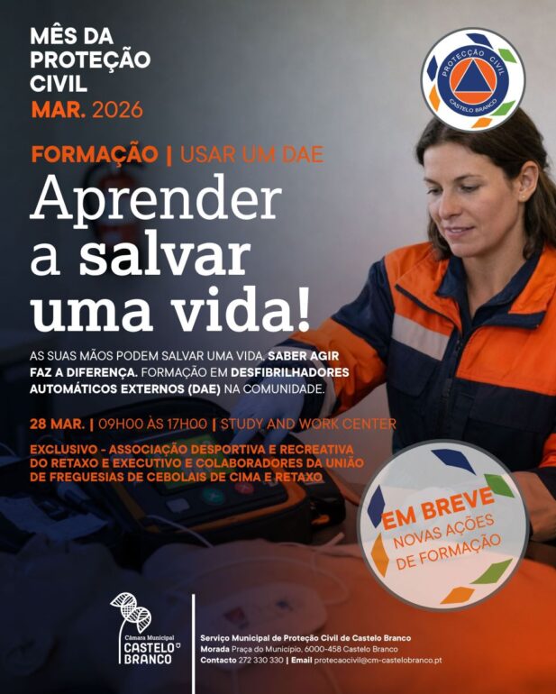 formação DAE Castelo Branco 2026