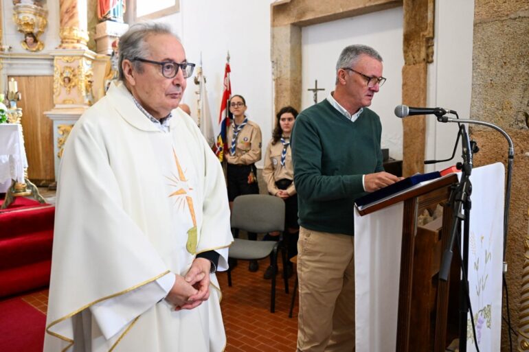 Padre Adelino 50 anos sacerdócio Alcafozes
