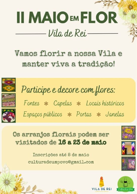 Maio em Flor Vila de Rei 2026