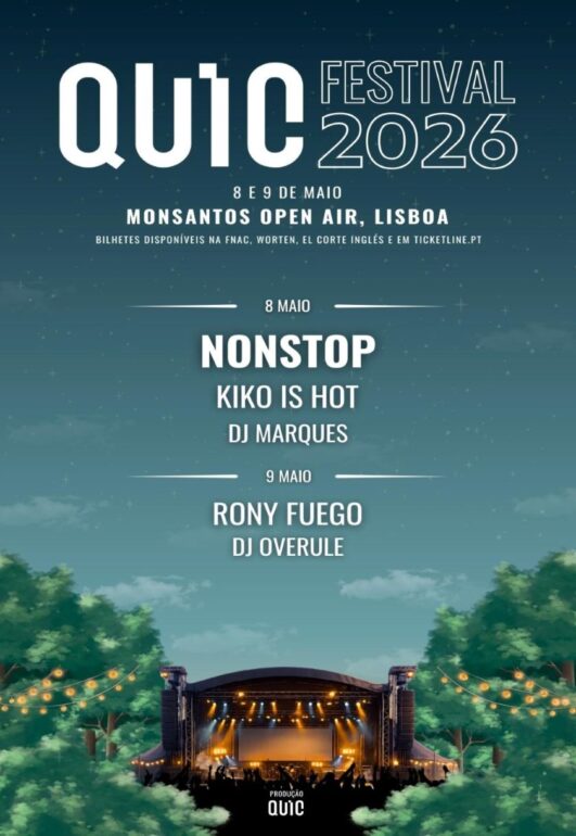 QUIC Festival 2026 datas Lisboa