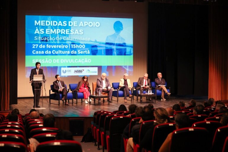 apoios empresas Sertã intempéries