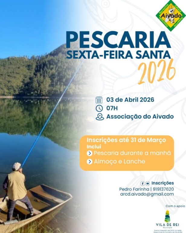 ARCD Aivado evento pesca Vila de Rei