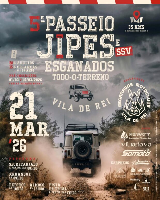 passeio TT jipes Vila de Rei