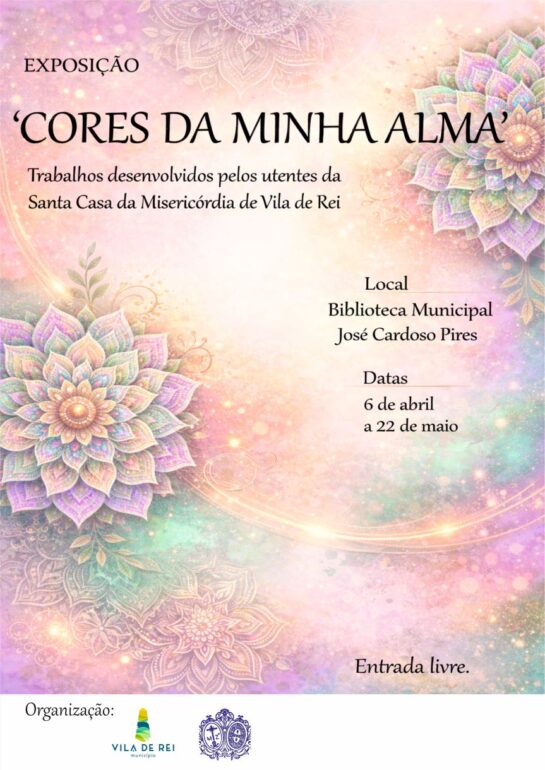 exposição Cores da Minha Alma Vila de Rei
