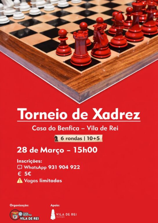 torneio de xadrez Vila de Rei