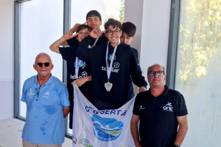 CCD Sertã natação medalhas