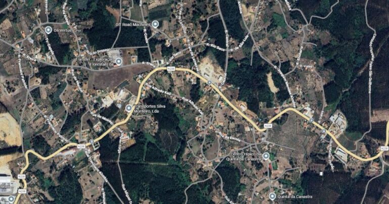 obras EN238 Ferreira do Zêzere