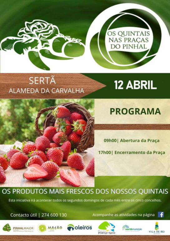 Quintais nas Praças do Pinhal Sertã 2026