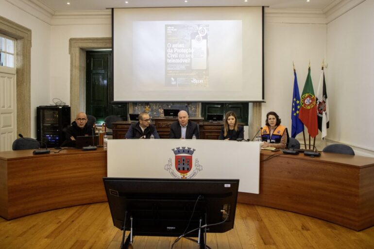 Castelo Branco proteção civil SMS