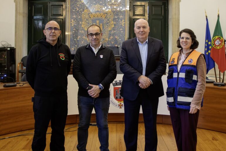 Castelo Branco proteção civil SMS