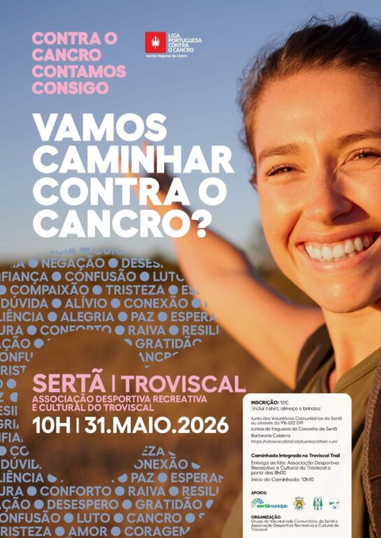 caminhada Liga Contra o Cancro Sertã
