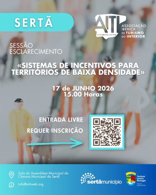 Sertã incentivos baixa densidade