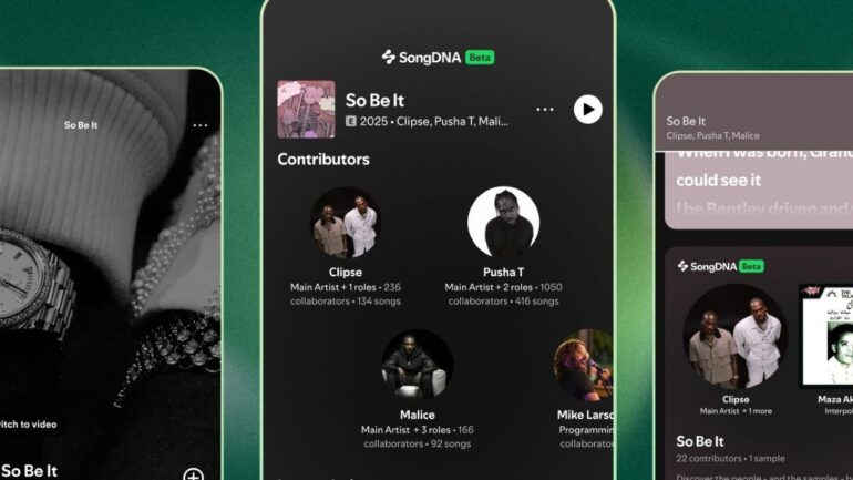 Spotify music DNA