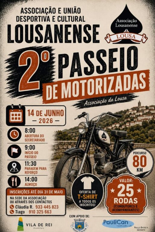 Passeio de Motorizadas Vila de Rei
