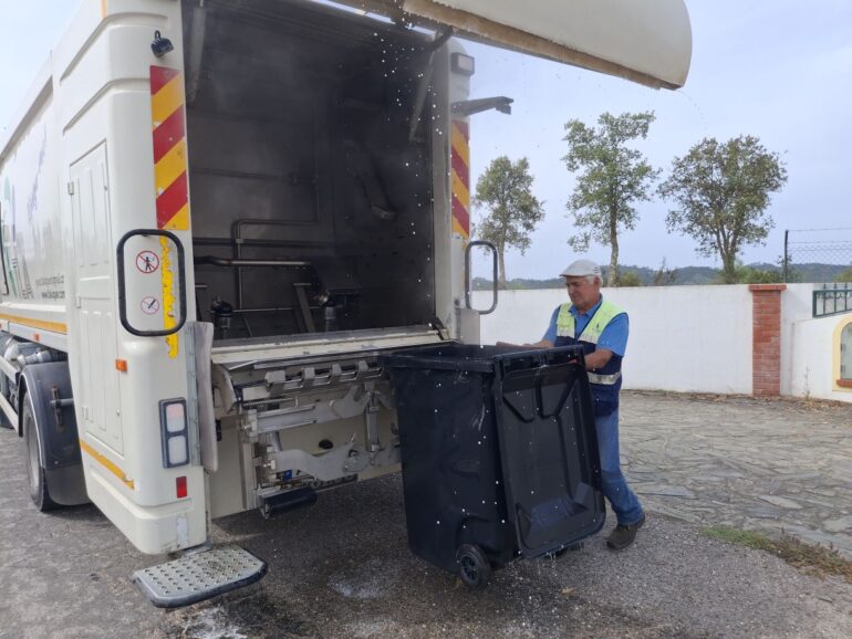 lavagem de contentores Vila de Rei