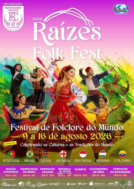cartaz Raízes Folk Fest