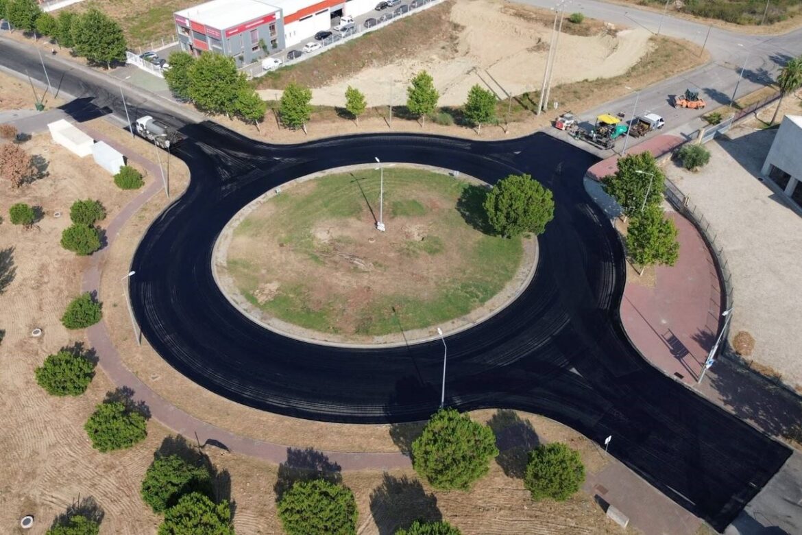 obras Zona Industrial Castelo Branco