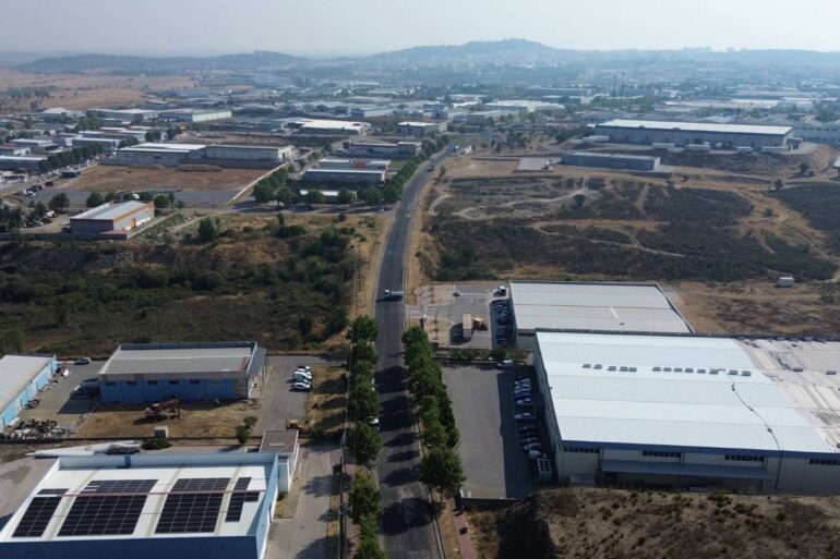 obras Zona Industrial Castelo Branco