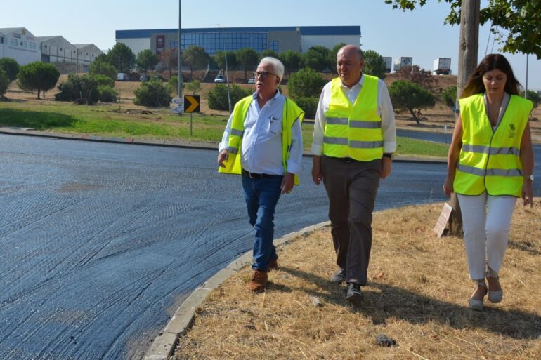obras Zona Industrial Castelo Branco